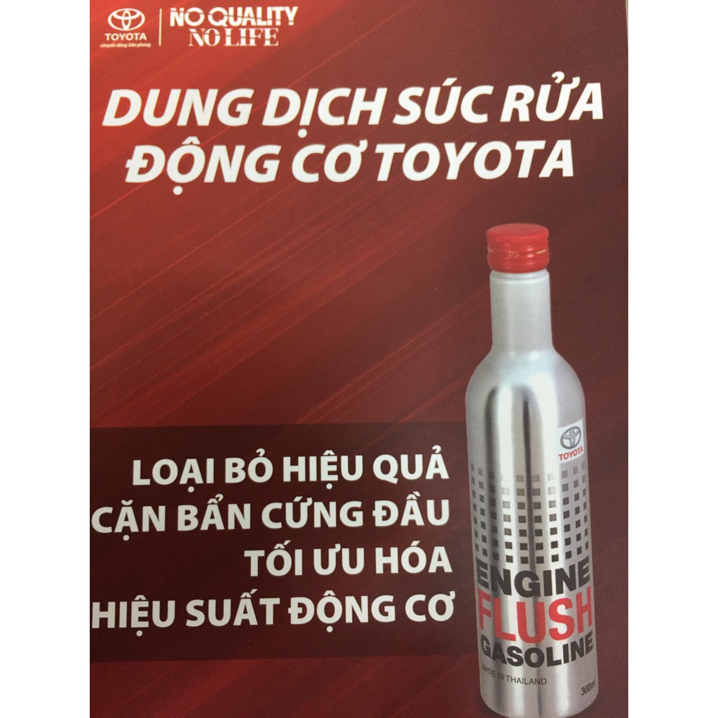 Dung dịch súc rửa động cơ chính hãng Toyota