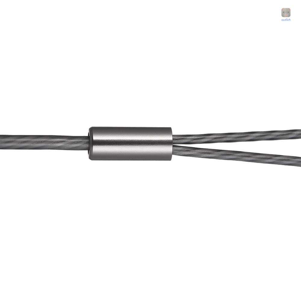 Dây cáp tai nghe thay thế đầu cắm 3.5mm bằng đồng nguyên chất chuyên dụng