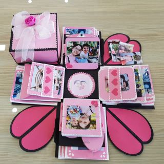 Love box - hộp đựng ảnh handmade