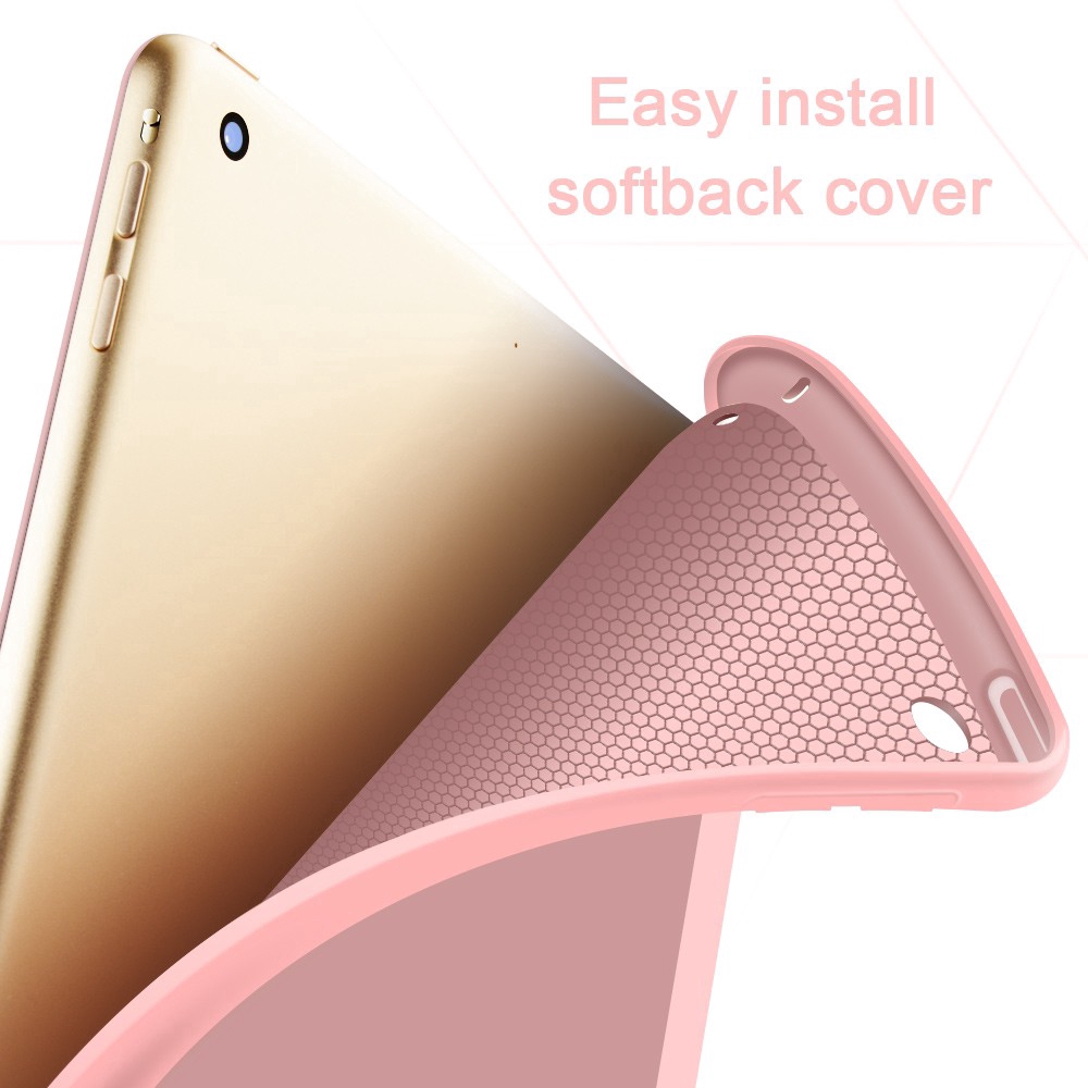 Bao Da Batianda cho iPad Air /mini 1 2 3 4 5 /pro 9.7 /pro 10.5 /9.7 2018 Bằng Cao Su TPU Mềm Chống Sốc Linh Hoạt | WebRaoVat - webraovat.net.vn