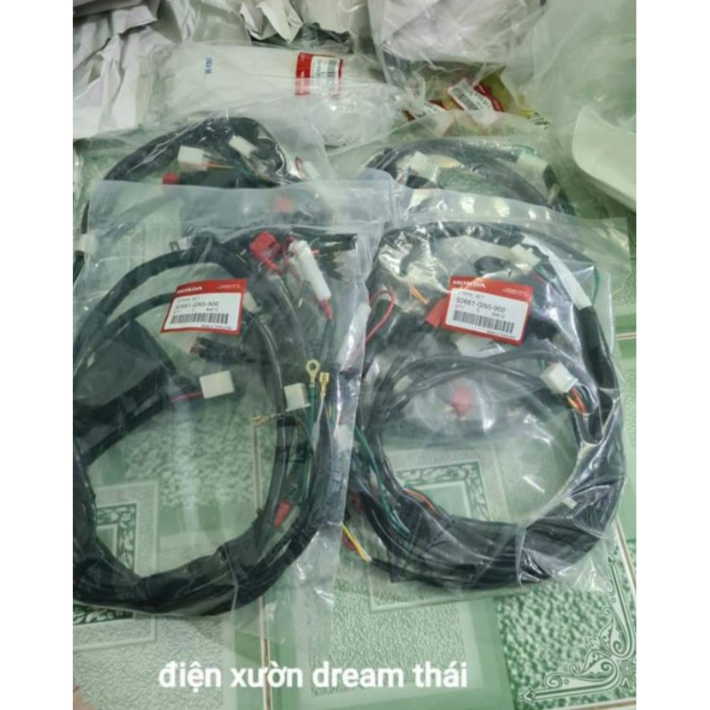 Dây điện sườn xe Dream thái zin honda chính hãng xịn