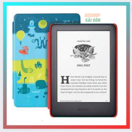 New Kindle  8GB Kids kèm cover chính hãng Akishop Sài Gòn