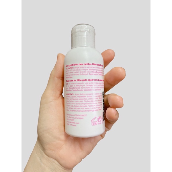 Dung dịch vệ sinh Saforelle Pháp cho bé gái từ 2 tuổi
