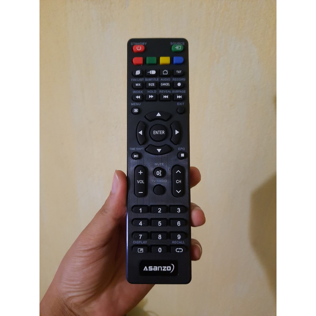 Điều khiển tivi asanzo các dòng asanzo led lcd smart tv- hàng tốt - ảnh sản phẩm 6