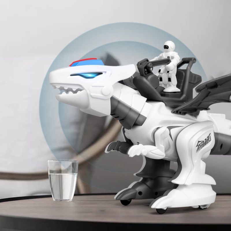 Rô Bốt Khủng Long Điều Khiển Từ Xa Đồ Chơi Thông Minh Cho Trẻ Em