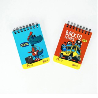 Combo 2 cuốn sổ lò xo a7