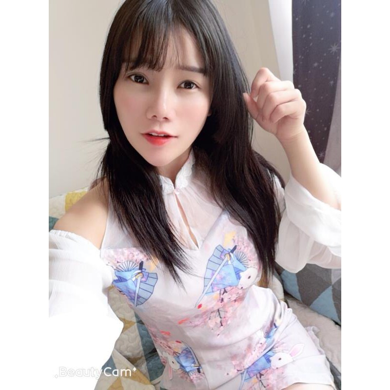 [Sẵn Hàng]♥️Đầm,Váy Sườn Xám Thỏ Cách Tân(ảnh thật)Size S,M,L