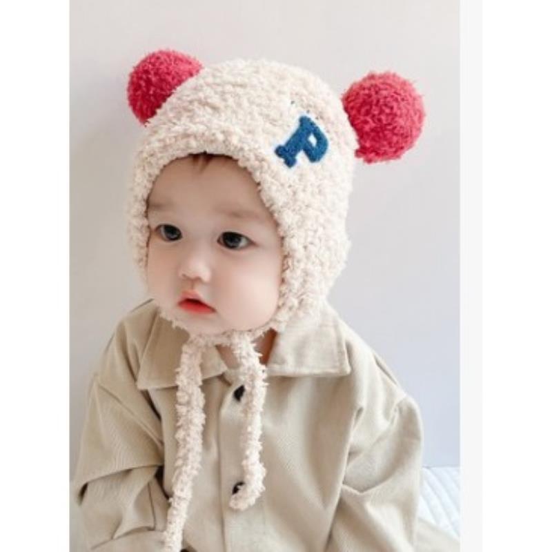 Mũ len cho bé trai bé gái 1 tuổi 2 bịt tai so kiu màu sắc ngọt ngào dễ thương JIMADO SB1916
