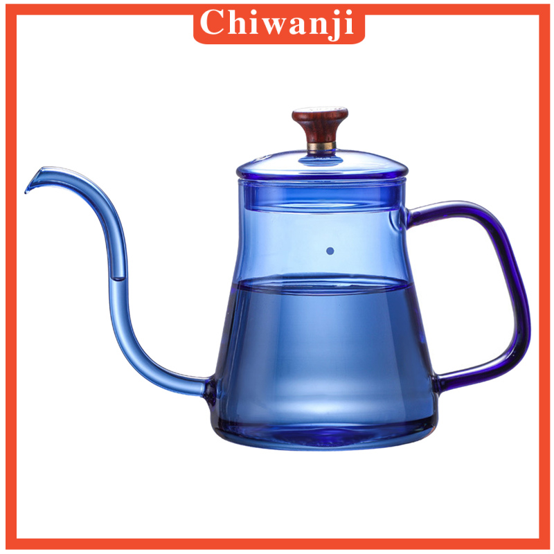 Bình Thủy Tinh Uống Trà / Cà Phê Hình Cổ Ngỗng Độc Đáo