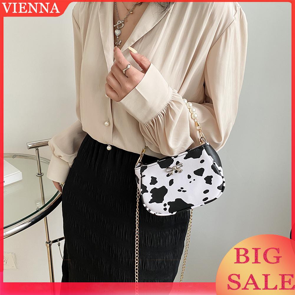 Fashion Women Pattern Print PU Shoulder Crossbody Bag Casual Small Handbag