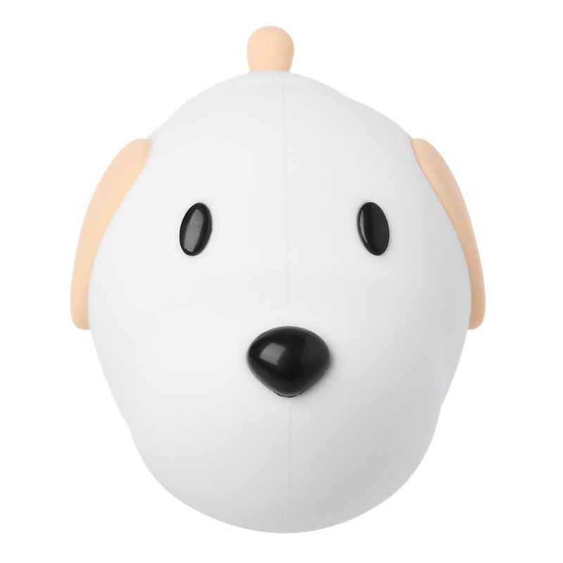 Đèn Ngủ LED Cảm Ứng Bằng Silicon Hình Cún Dễ Thương Cho Bé