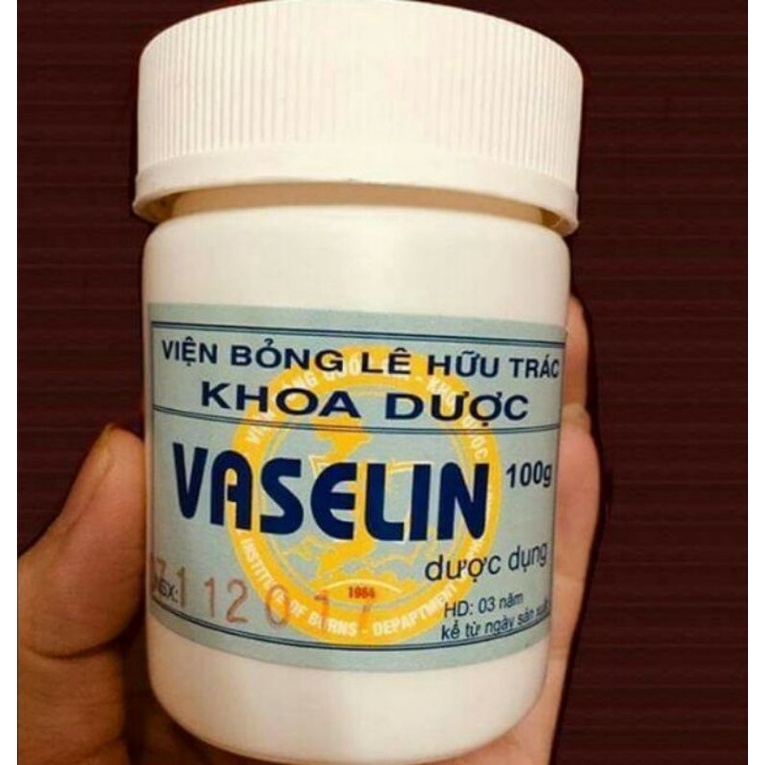 Kem Nẻ Vaseline của Viện Bỏng Quốc Gia, Lọ 100gr
