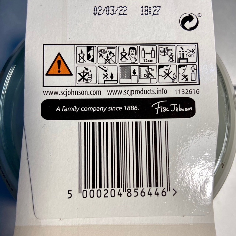 Nến thơm Glade Romantic Vanille Blossom nhập khẩu Đức