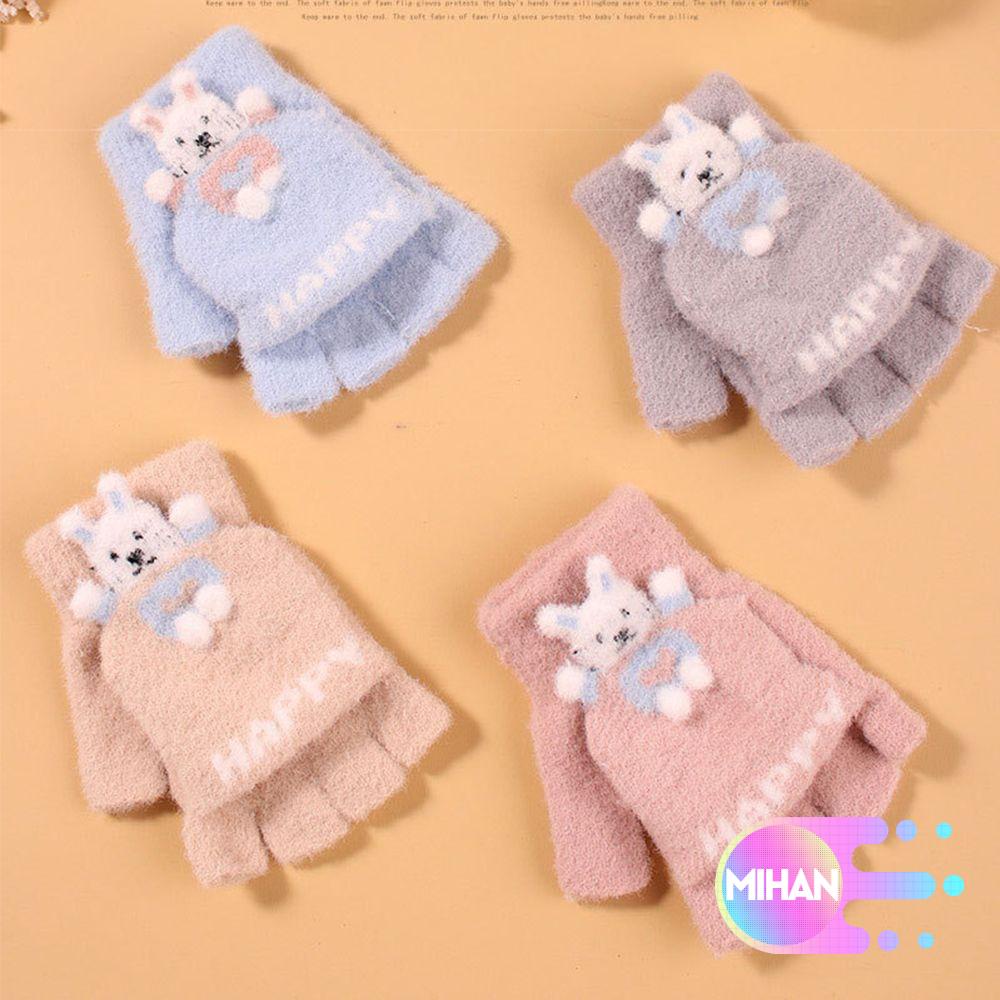 Găng tay hở ngón hình thỏ dễ thương MIHAN1