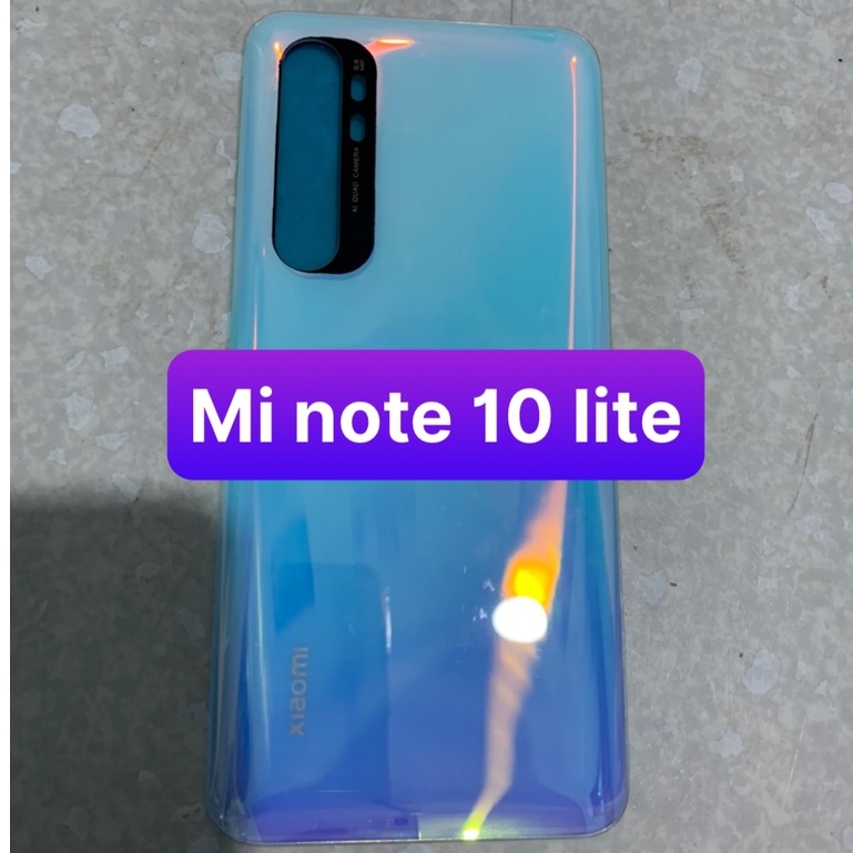 kính lưng xiaomi Mi note 10 lite