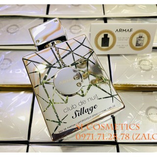[Mã COSBAUH3 giảm 8% đơn 300K] Nước hoa CLUB DE NUIT SILLAGE NEW 2020 105ml