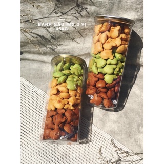 BÁNH GẤU MIX 3 VỊ