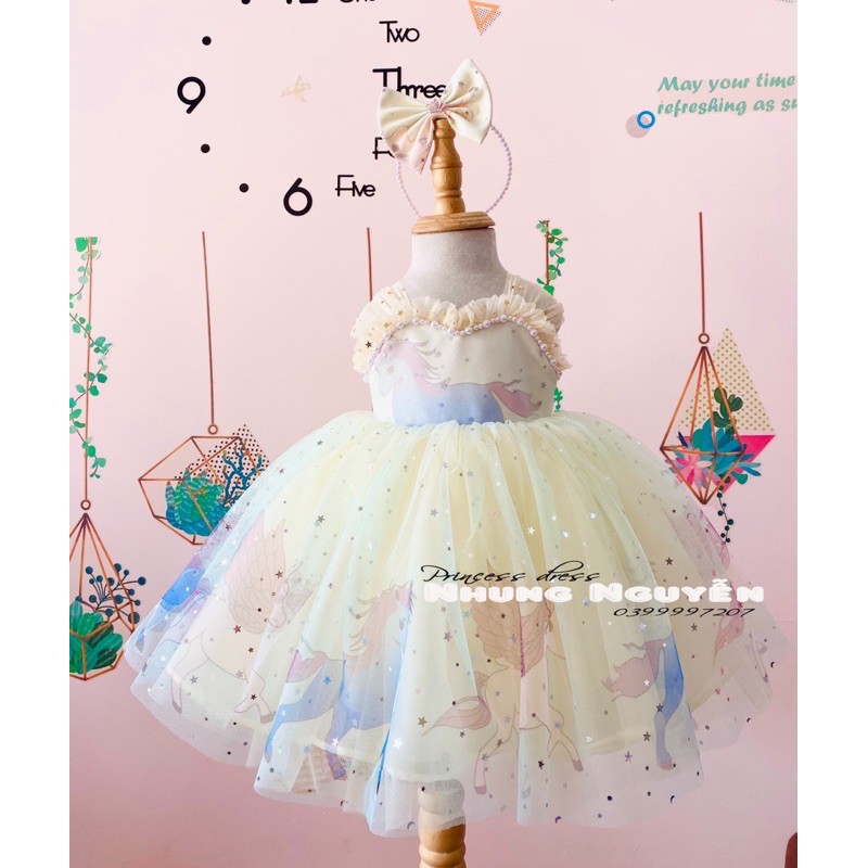 váy công chúa ngựa thần pony