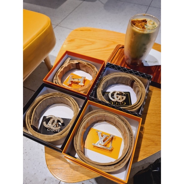 [Fullbox] Thắt lưng/ dây nịt nữ đính đá cao cấp