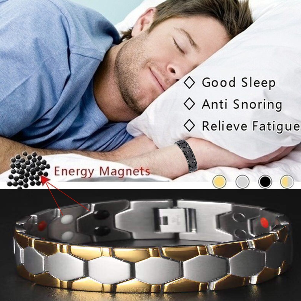 Vòng tay nam châm RINHOO chăm sóc sức khỏe thời trang dành cho nam nữ