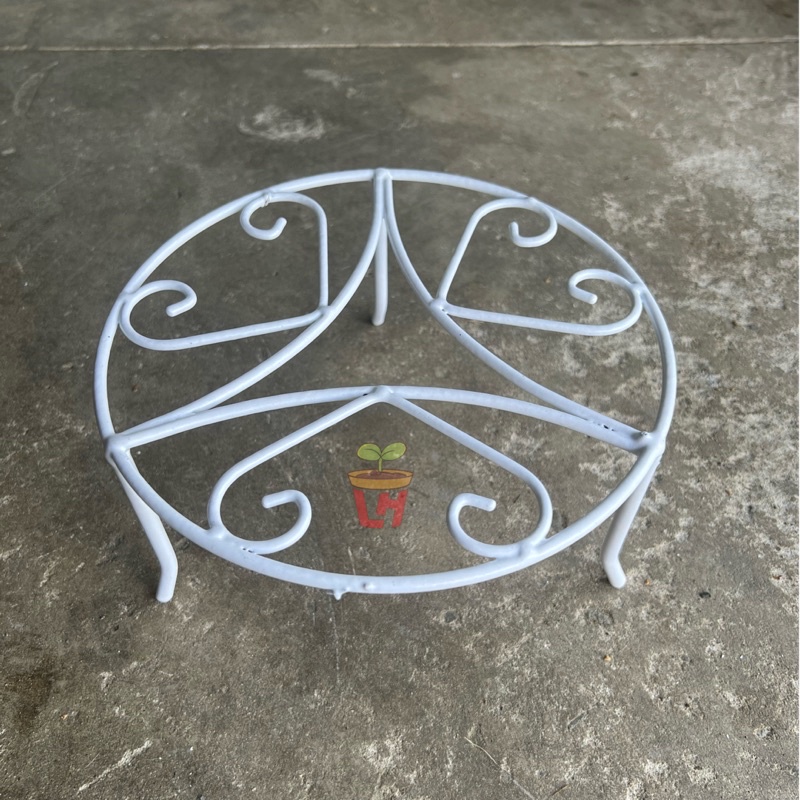 Kệ sắt tròn, vuông đặc sơn tĩnh điện, đôn chậu cây - Đk 22cm, 30cm