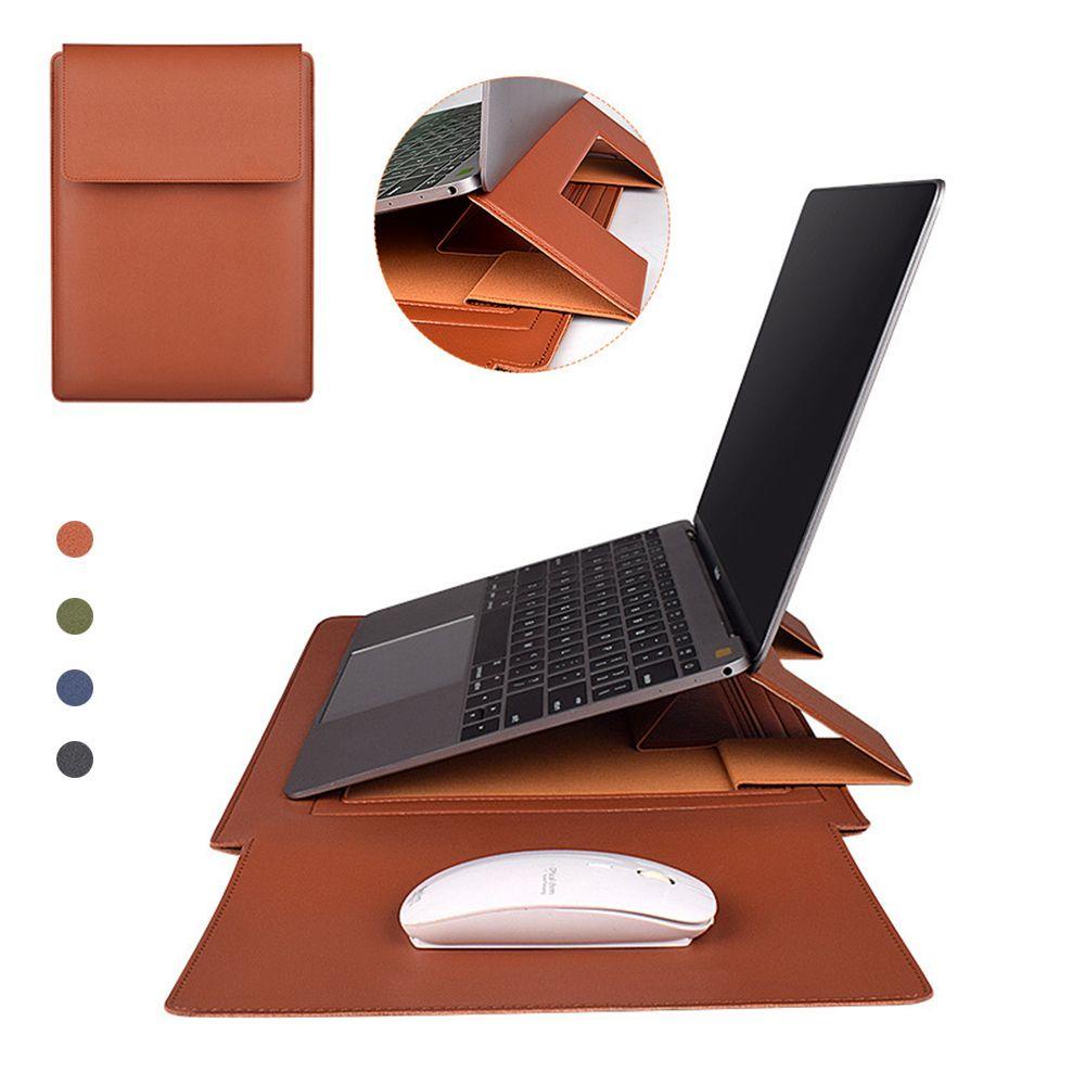 Túi Da PU Đựng Laptop Nhiều Màu Sắc Cho Xiaomi Dell Lenovo Huawei 11 13 15