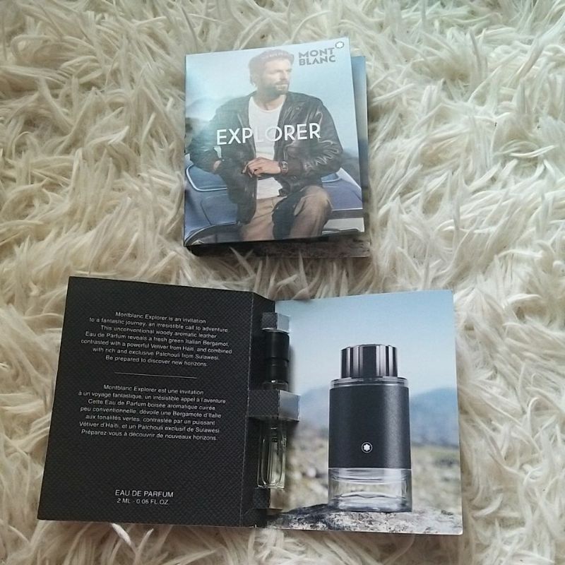 Vial mẫu thử nước hoa nam Mont blanc Explorer EDP