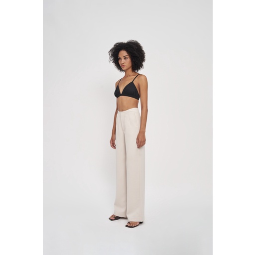 Áo bra thời trang dây mảnh, là min - PLEATED BRA - BLACK &amp; BROWN