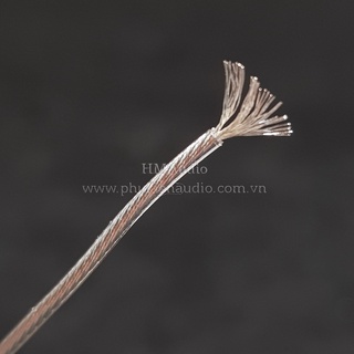 Dây đồng mạ bạc 7n occ litz 24awg đường kính 1.2mm