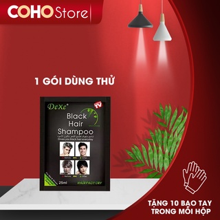 Dầu gội nhuộm tóc thảo dược dexe giá 1 gói