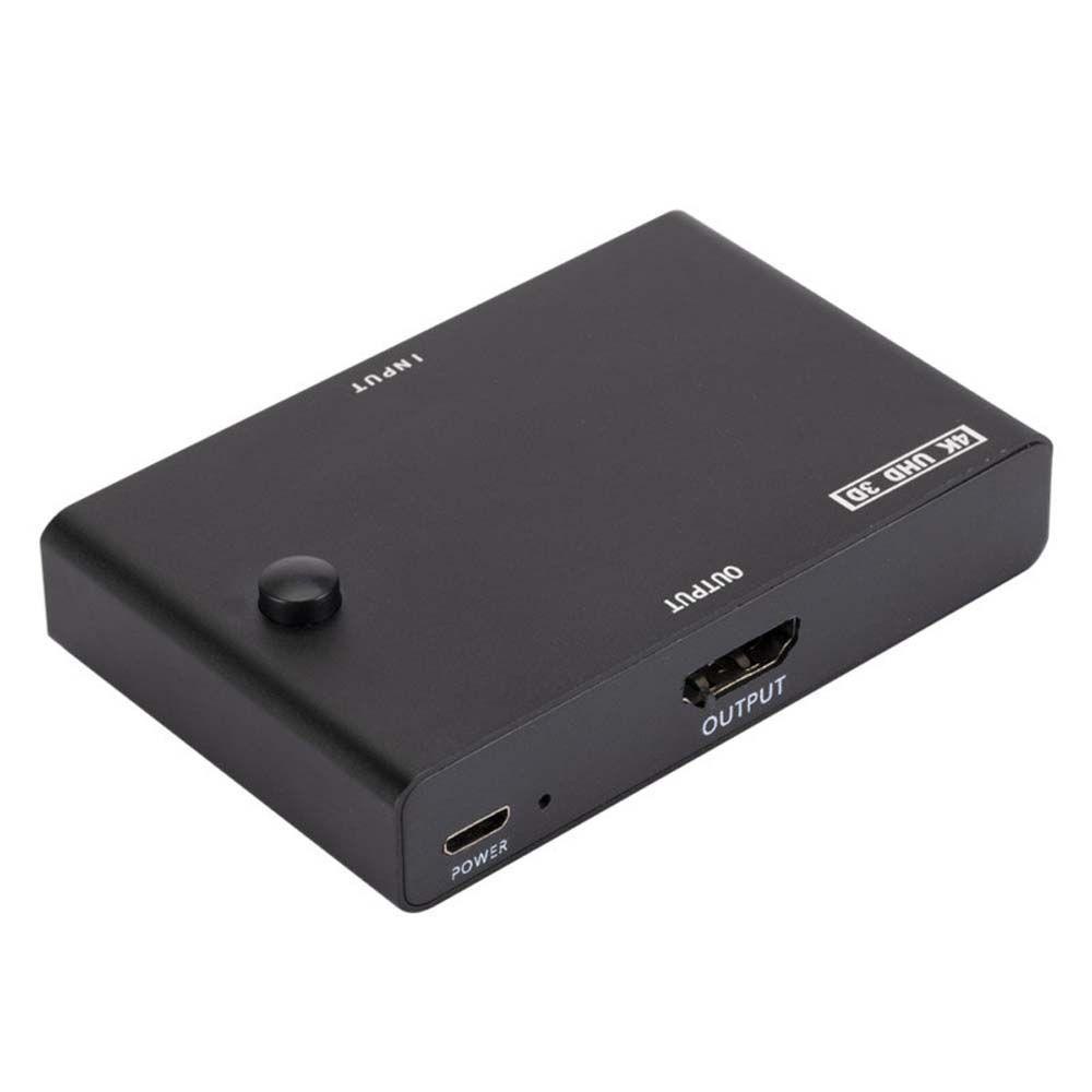 Bộ Chia Cổng HDMI 4K / 30Hz HDMI 4K 4K 4K 3 Cổng Vào 3 Đầu Ra 1 Cổng Ra