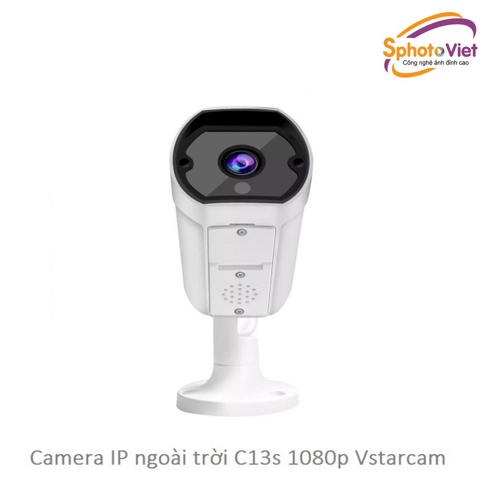 Camera Wifi IP Vstarcam ngoài trời C13s 1080p 2MB (Báo động hú còi)