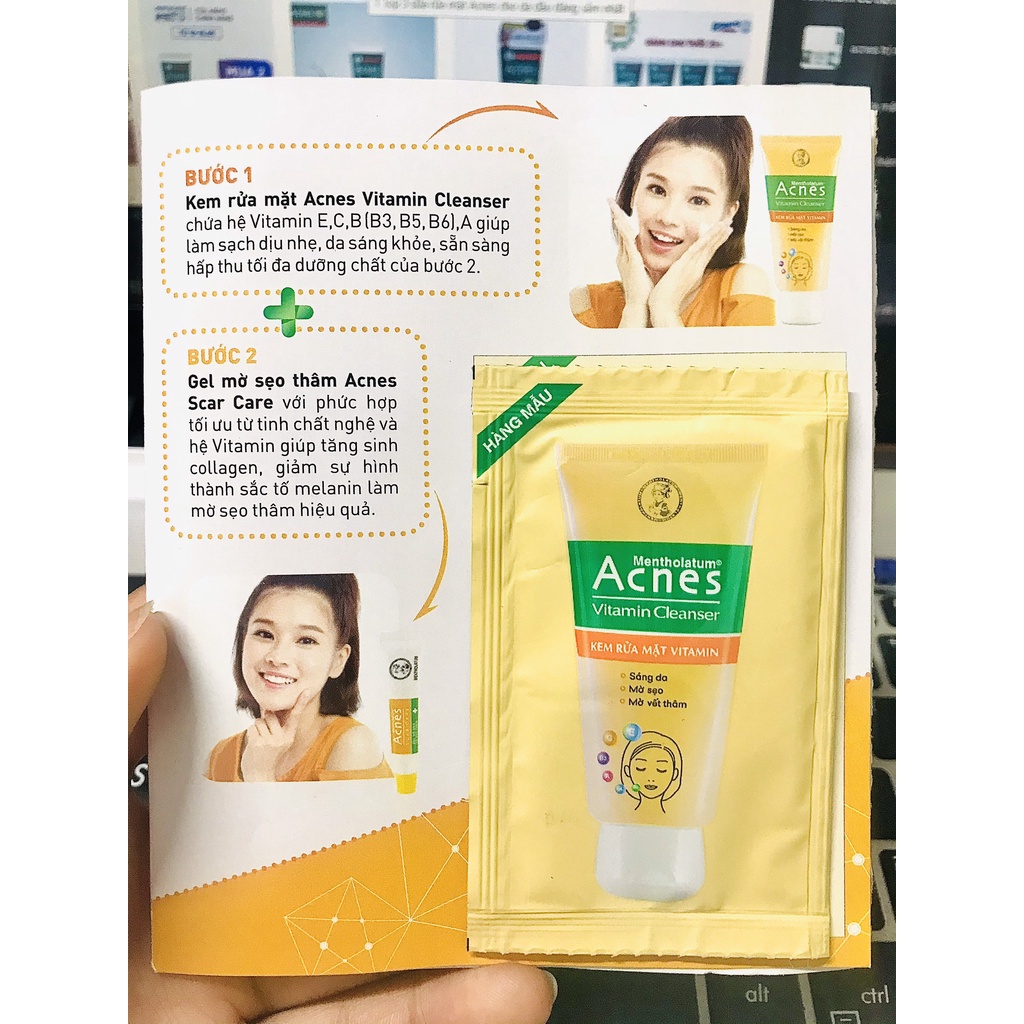 [MẪU DÙNG THỬ] Gel Rửa Mặt Ngăn Ngừa Mụn Acnes 3g