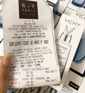 [Bill Duty Pháp] Toner hoa cúc Kiehl’s