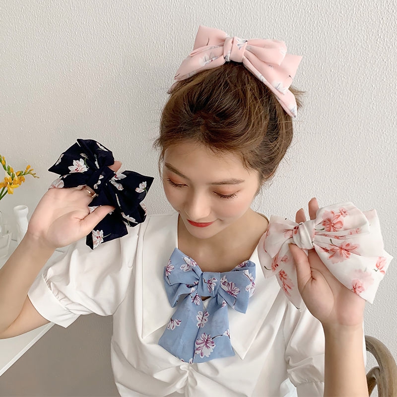 Kẹp Tóc Nơ Phong Cách Lolita Dễ Thương 22410