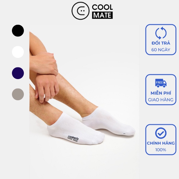 Tất cổ ngắn Modal kháng khuẩn - Thương hiệu Coolmate