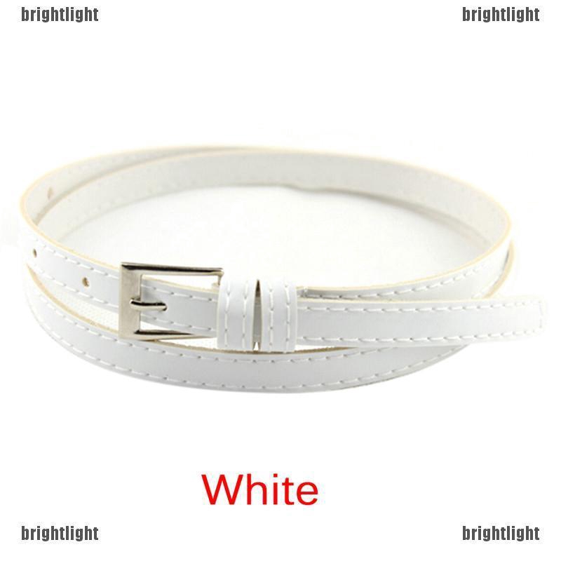 Thắt Lưng Khóa Chữ Nhật Nhiều Màu Sắc Thời Trang