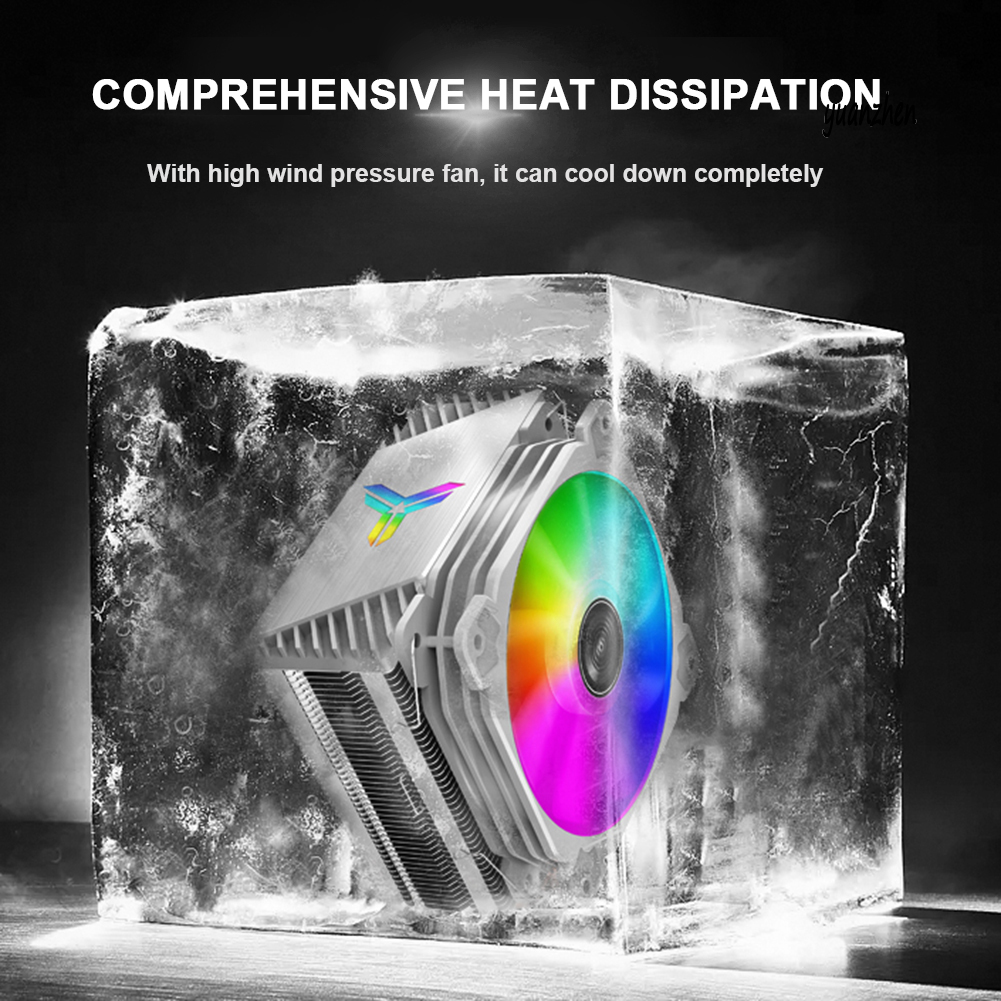 Quạt Tản Nhiệt Làm Mát Cpu Cr-1000 Tower 4 Led Rgb Cho Intel / Amd | BigBuy360 - bigbuy360.vn