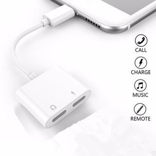 Đầu cắm chia cổng lightning 2 trong 1 cho iPhone