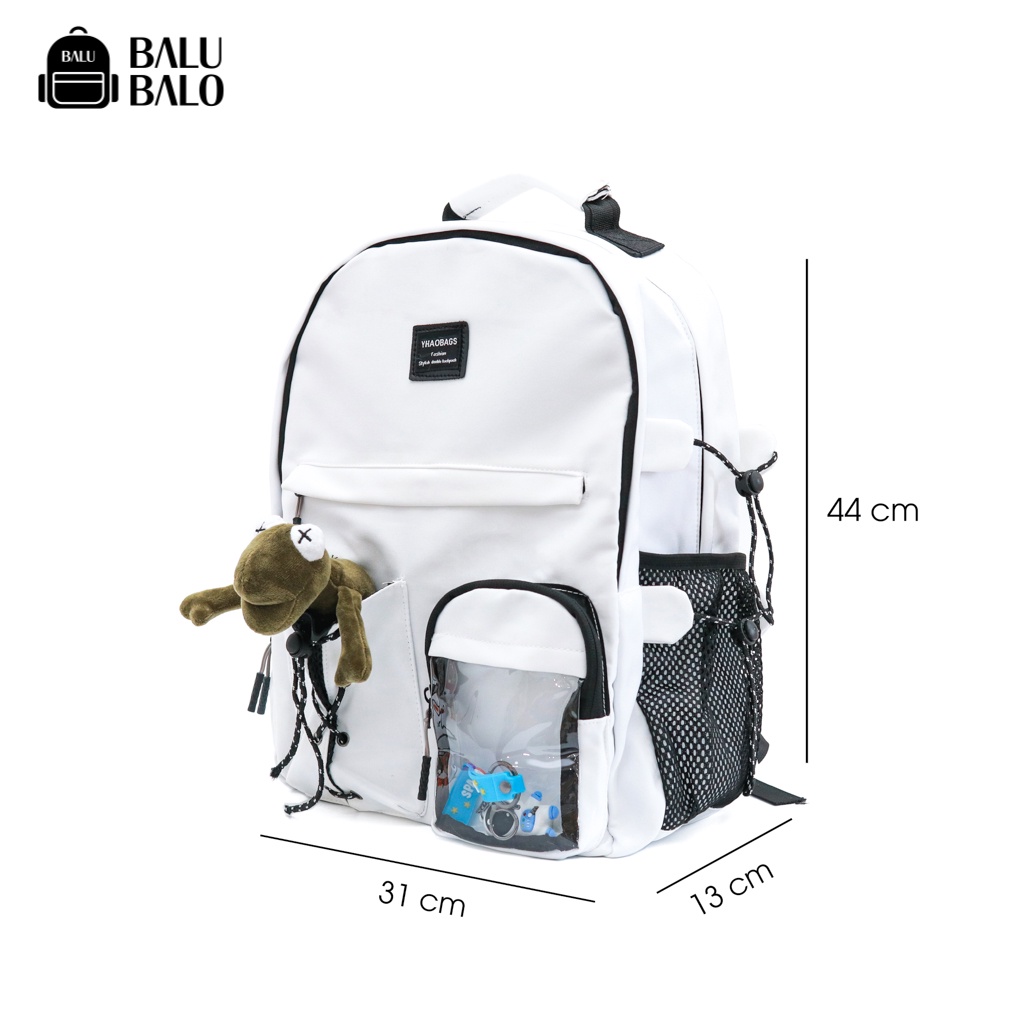 Balo đi học nam nữ phong cách Hàn Quốc BALU BALO BLUWH72206