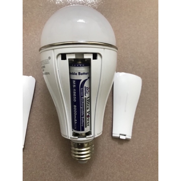 Bóng tích điện MITSUYAMA hàng 2 pin siêu sịn đuôi xoáy e27