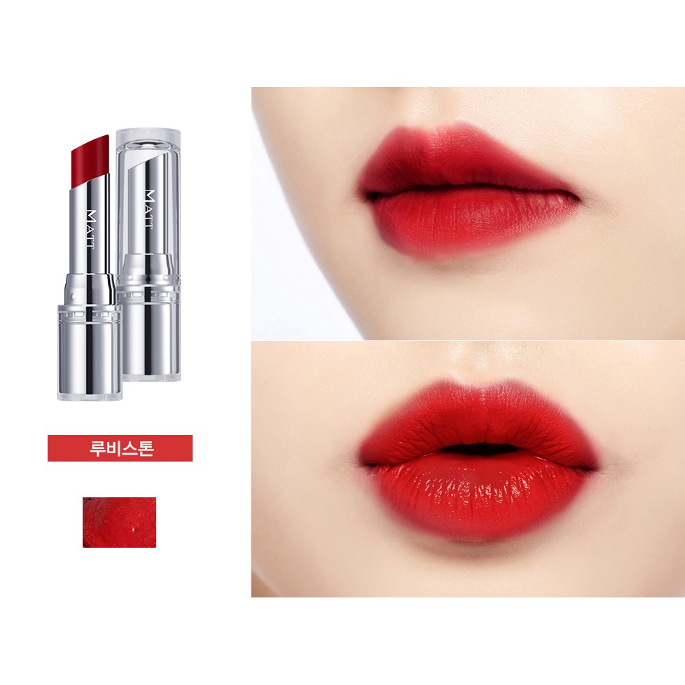 Káº¿t quáº£ hÃ¬nh áº£nh cho Son Missha Matt Lip Rouge SPF17 #MRD04