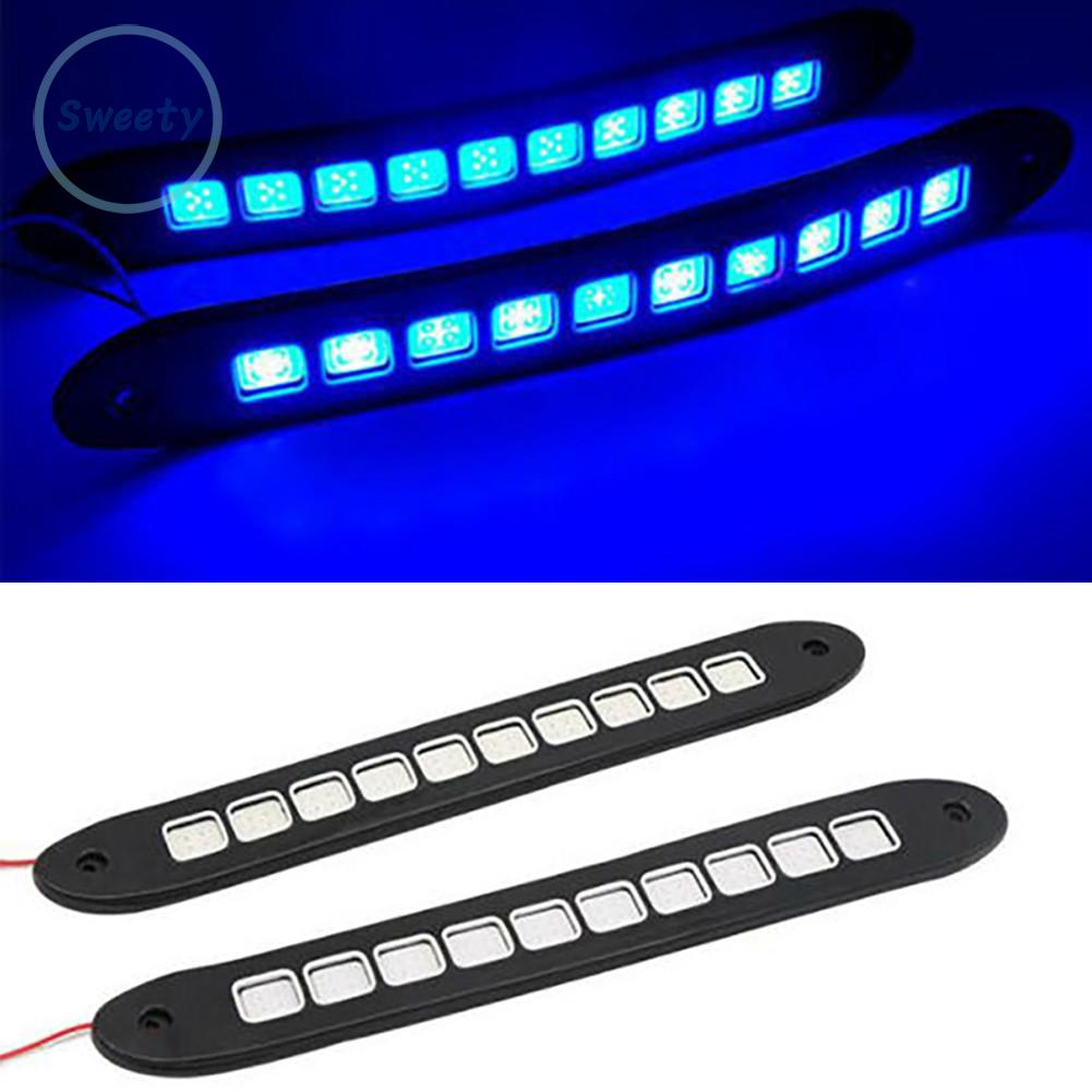 Bộ 2 Dải Đèn Led Drl Cho Xe Hơi