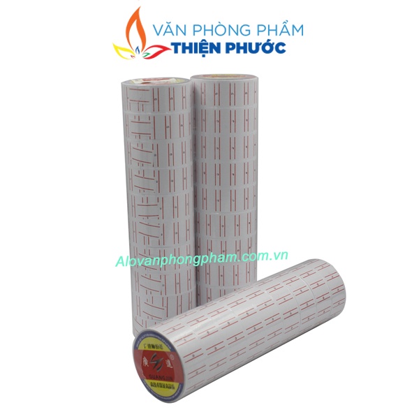 Giấy bấm giá - Cuộn mực bấm giá THIỆN PHƯỚC
