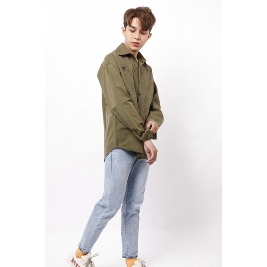 Sơ mi form rộng Nô Store