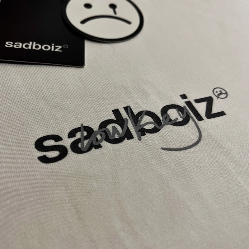 Áo Thun SADBOIZ lowkey tee  Cick Ưu Đãi Mua Kèm Túi Tote 0Đ