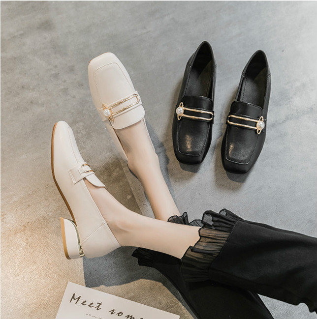 Giày oxford bằng da phong cách cổ điển cho nữ