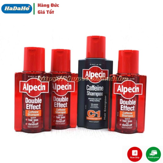 Dầu gội ALPECIN COFFEIN SHAMPOO C1 ĐỨC