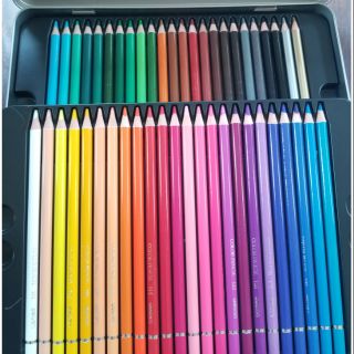 Set chì màu cao cấp 48 cây hộp thiếc