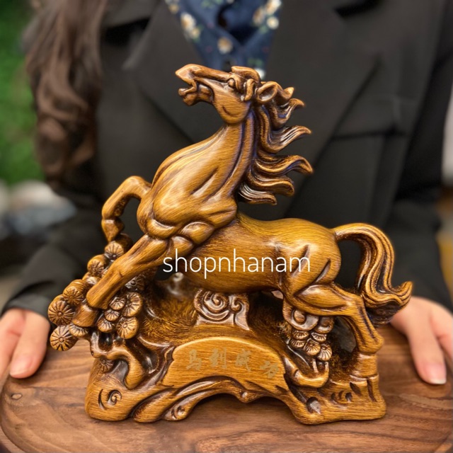 Tượng mã đáo thành công ngựa phi quà tặng trang trí nhà cửa vật phẩm phong thủy | BigBuy360 - bigbuy360.vn